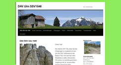 Desktop Screenshot of dav-ssvulm1846.de